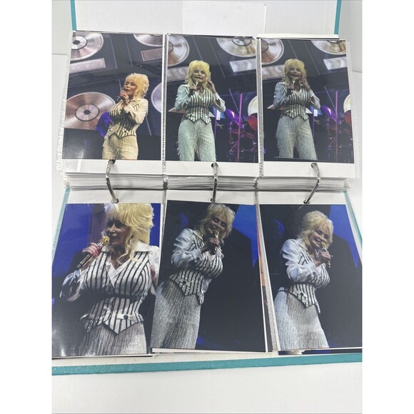 DOLLY PARTON PHOTO COLLECTION 4x6 photos in full album 430+ Concert Performance - Picture 15 of 16